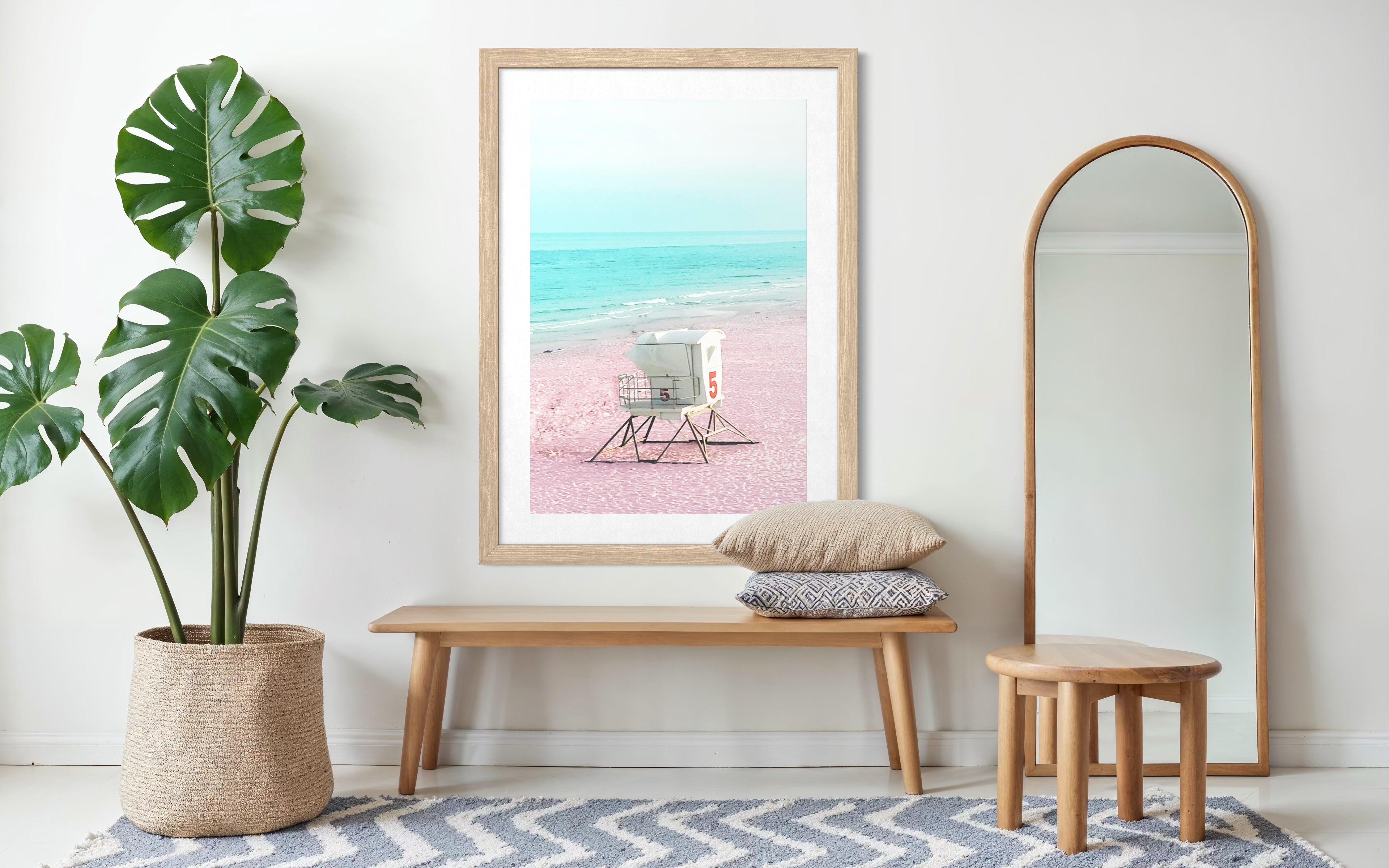 Coastal fine art print inspired by shoreline textures – Shirley Browning Studio