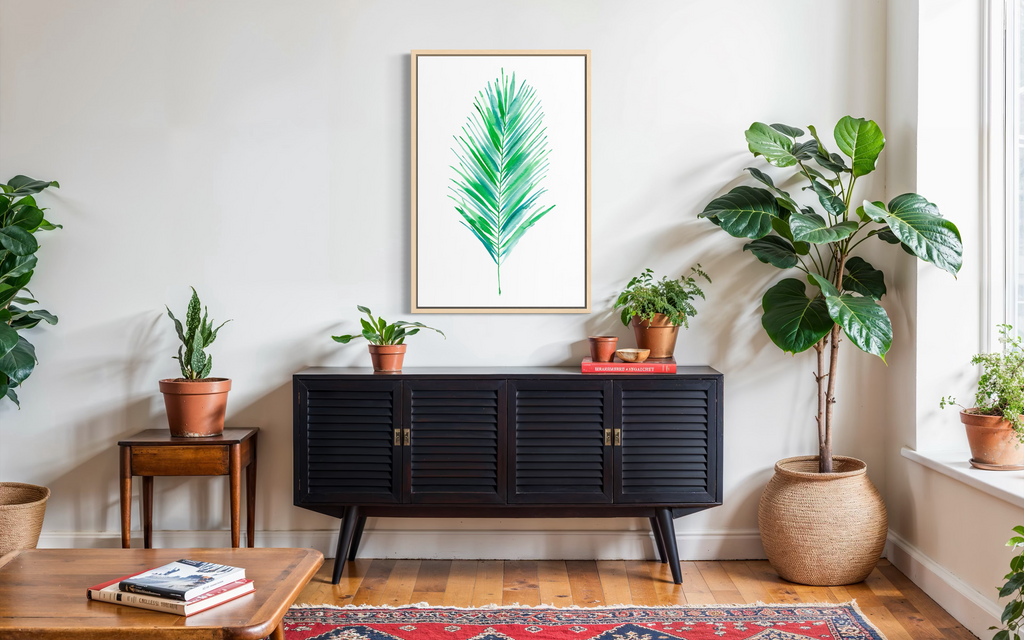 Date Palm - Watercolor Art Print | Coastal Collection
