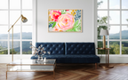 Gathered Roses - Watercolor Art Print | Floral Collection