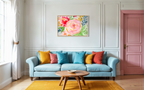 Gathered Roses - Watercolor Art Print | Floral Collection