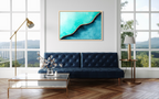 Where Oceans Meet - Watercolor Art Print | Abstract Collection