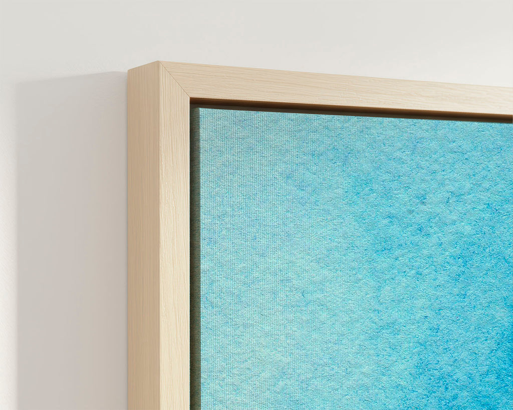 Luminous Current - Watercolor Art Print | Abstract Collection