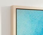 Luminous Current - Watercolor Art Print | Abstract Collection