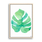 Monstera - Watercolor Art Print | Coastal Collection