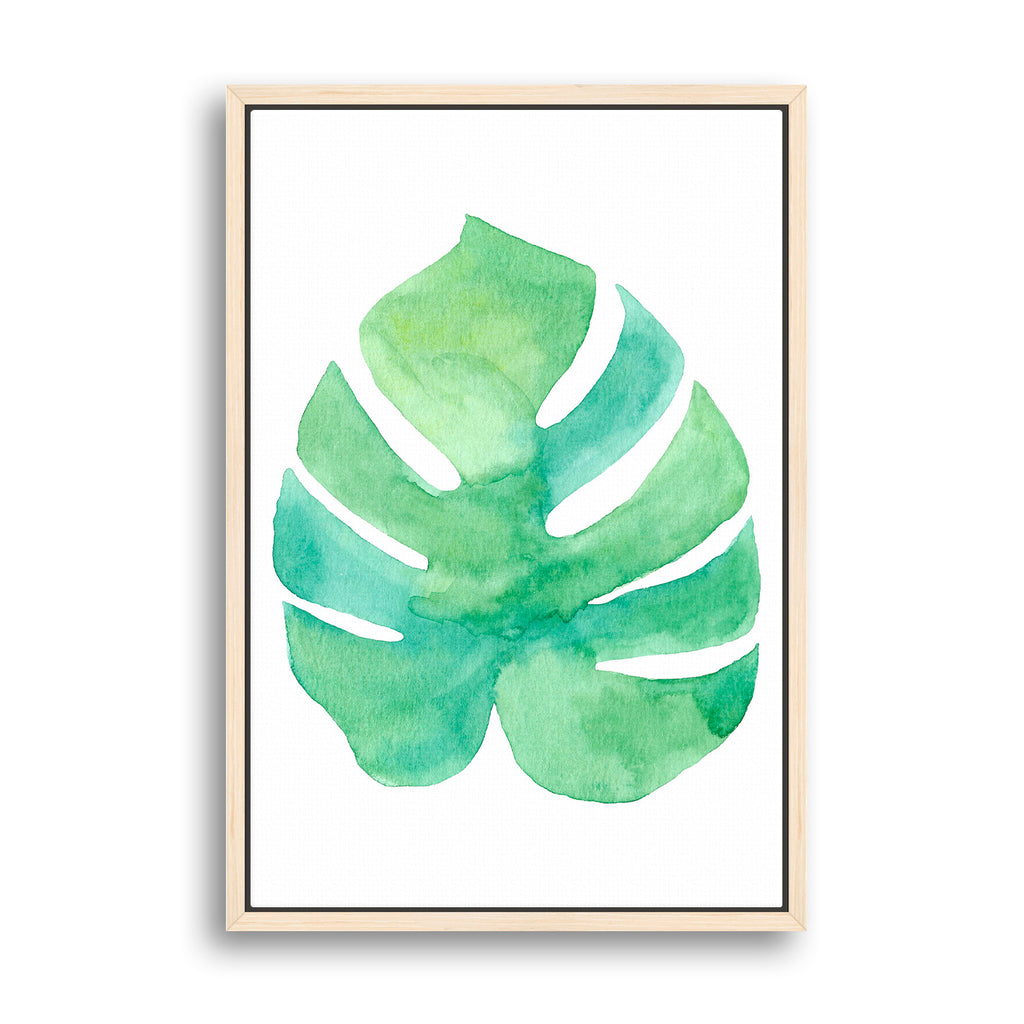 Monstera - Watercolor Art Print | Coastal Collection