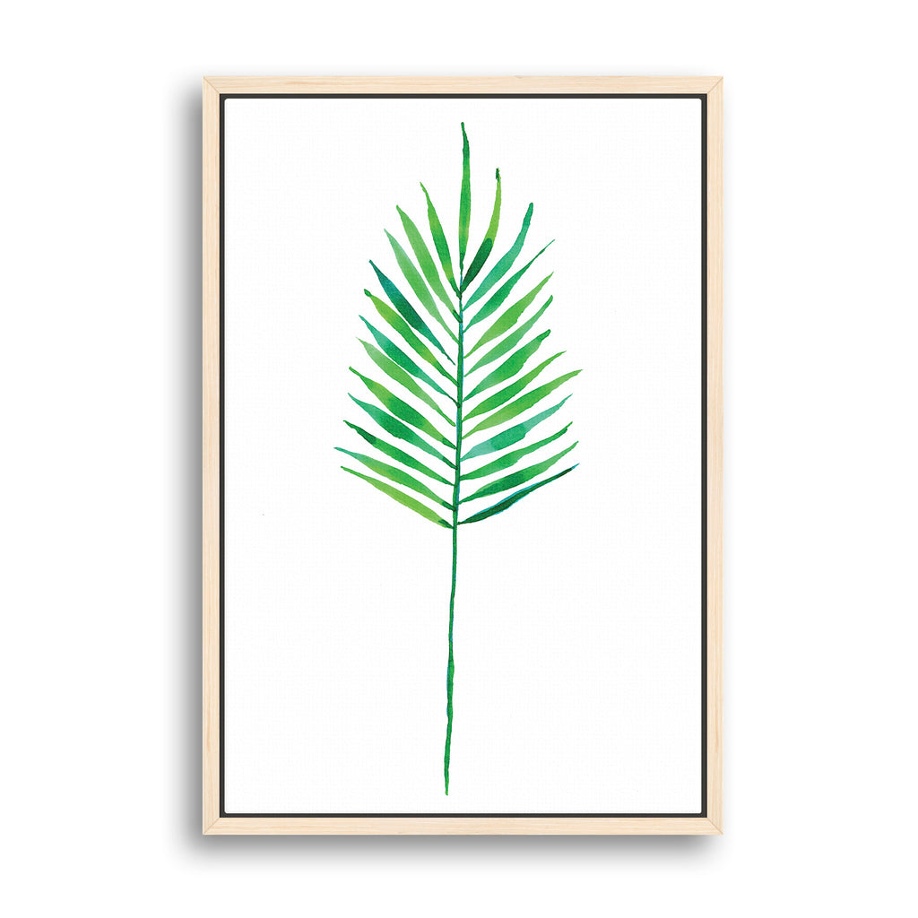 Palm Leaf - Watercolor Art Print | Coastal Collection